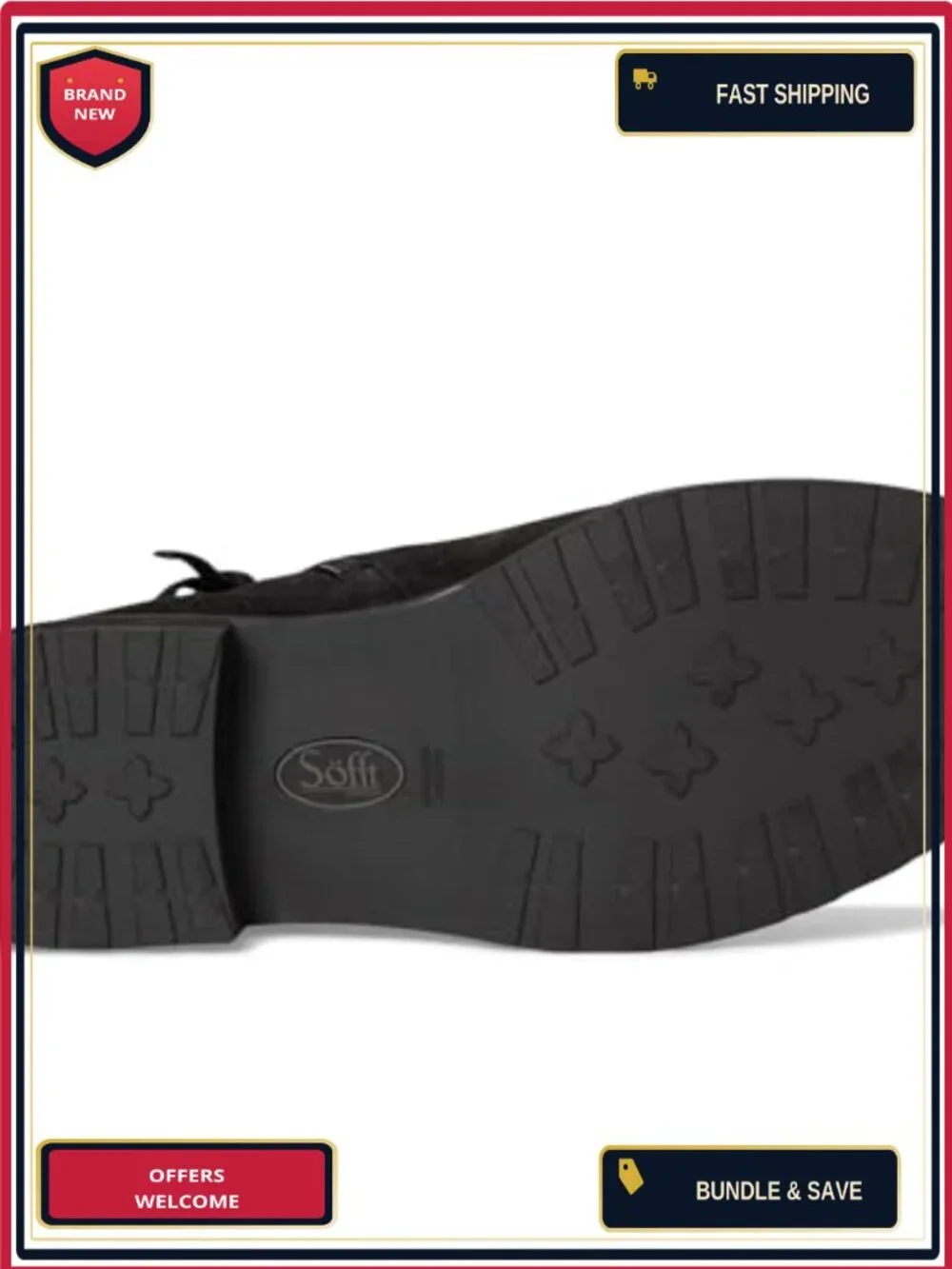 Söfft Blake Women's Waterproof Suede Ankle Bootie Block Heel Zip